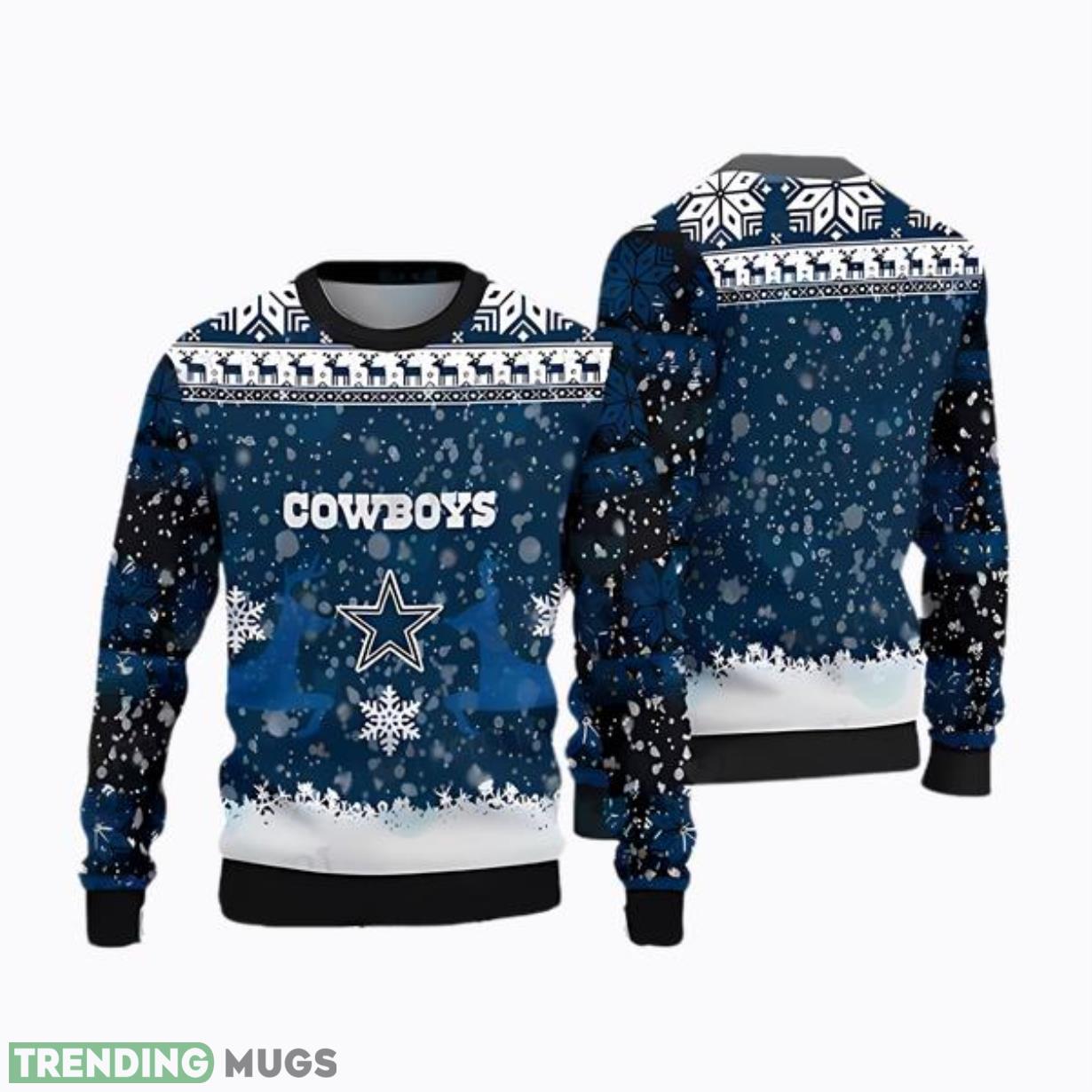 Ugly Christmas Sweater Cowboys Funny Dallas Cowboys Gifts Product Photo 1 Ugly Christmas Sweater Cowboys Funny Dallas Cowboys Gifts Product Photo 1