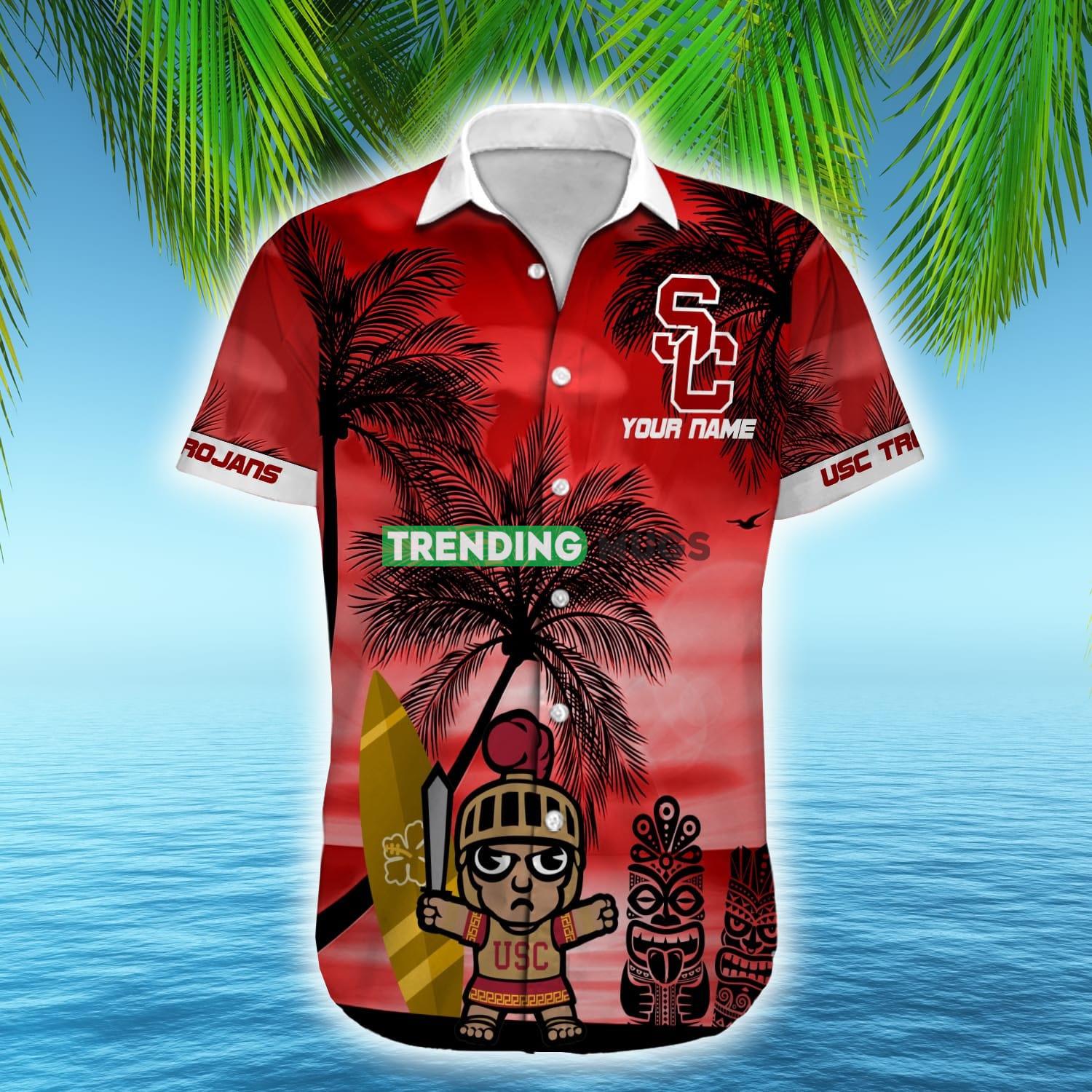 USC Trojans NCAA Hawaiian Shirt Coconut Funny Fans Gift Custom Name Men And Women Hawaiian Shirt USC Trojans NCAA Hawaiian Shirt Coconut Funny Fans Gift Custom Name Men And Women Hawaiian Shirt