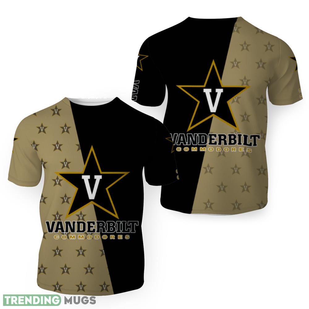 Vanderbilt Commodores Sports American Football 3D T Shirt - Vanderbilt Commodores Sports American Football 3D T Shirt Vanderbilt Commodores Sports American Football 3D T Shirt - Vanderbilt Commodores Sports American Football 3D T Shirt