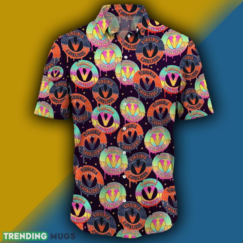 Virginia Cavaliers CD Rainbow Pattern Hawaiian Shirt For Men And Women Hawaiian Shirt Virginia Cavaliers CD Rainbow Pattern Hawaiian Shirt For Men And Women Hawaiian Shirt