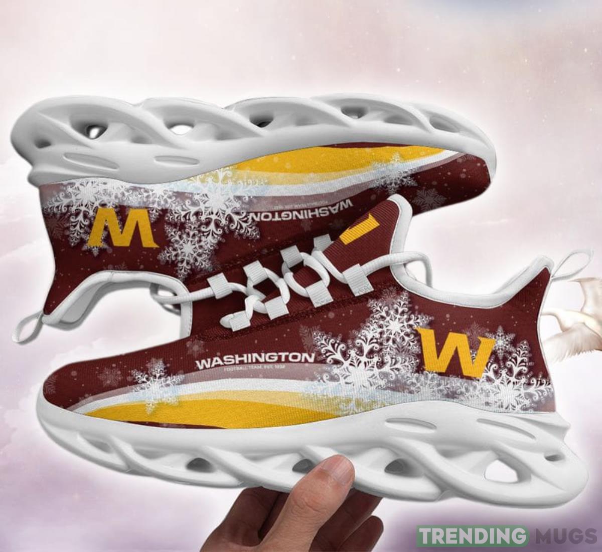 Washington Football Team Christmas Snow Limited Edition Max Soul Shoes Men's And Women's Product Photo 1