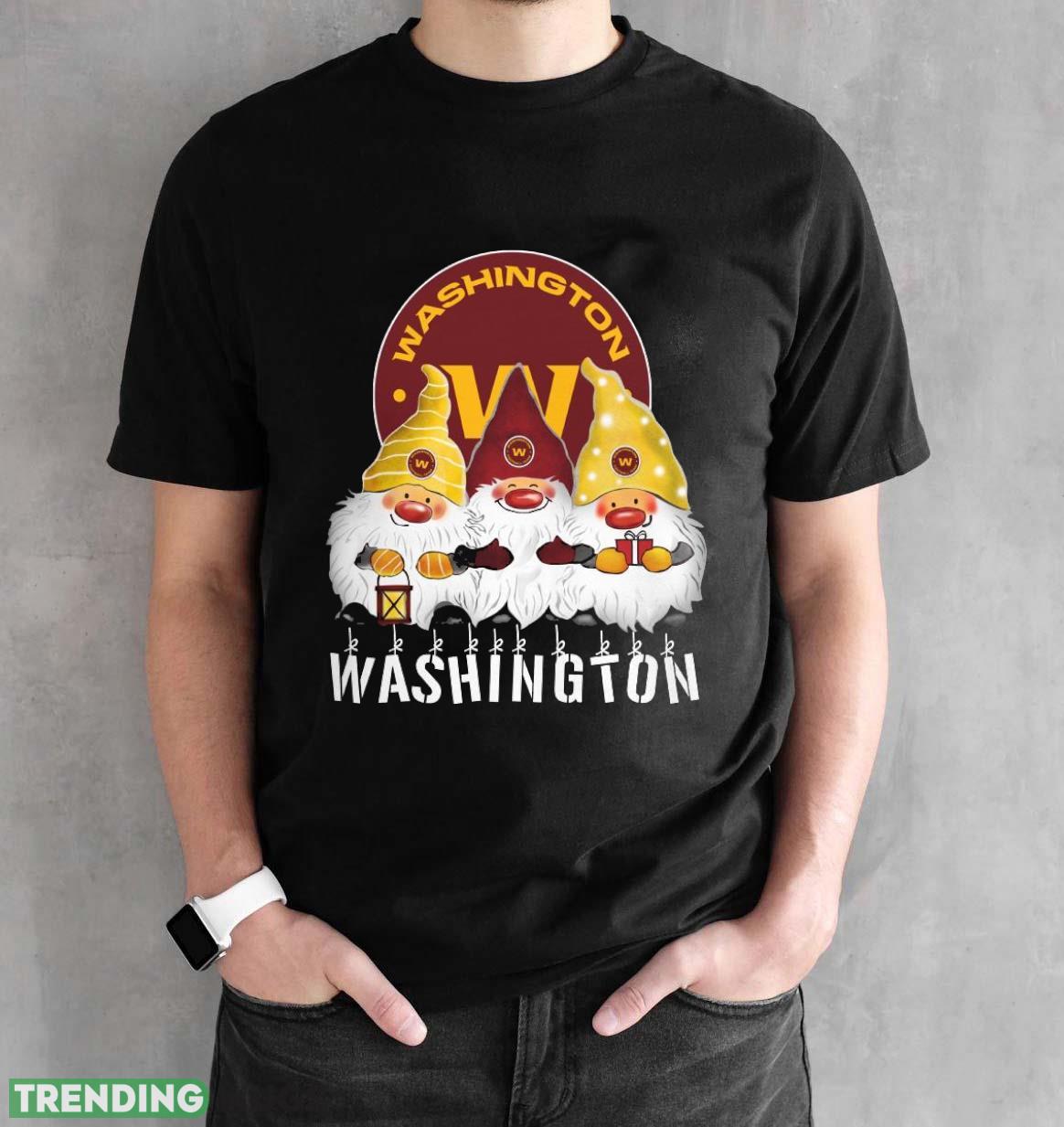 Washington Football Team Gnomies Christmas Funny Black T Shirt Sweatshirt For Fans Dark Shirt Washington Football Team Gnomies Christmas Funny Black T Shirt Sweatshirt For Fans Dark Shirt