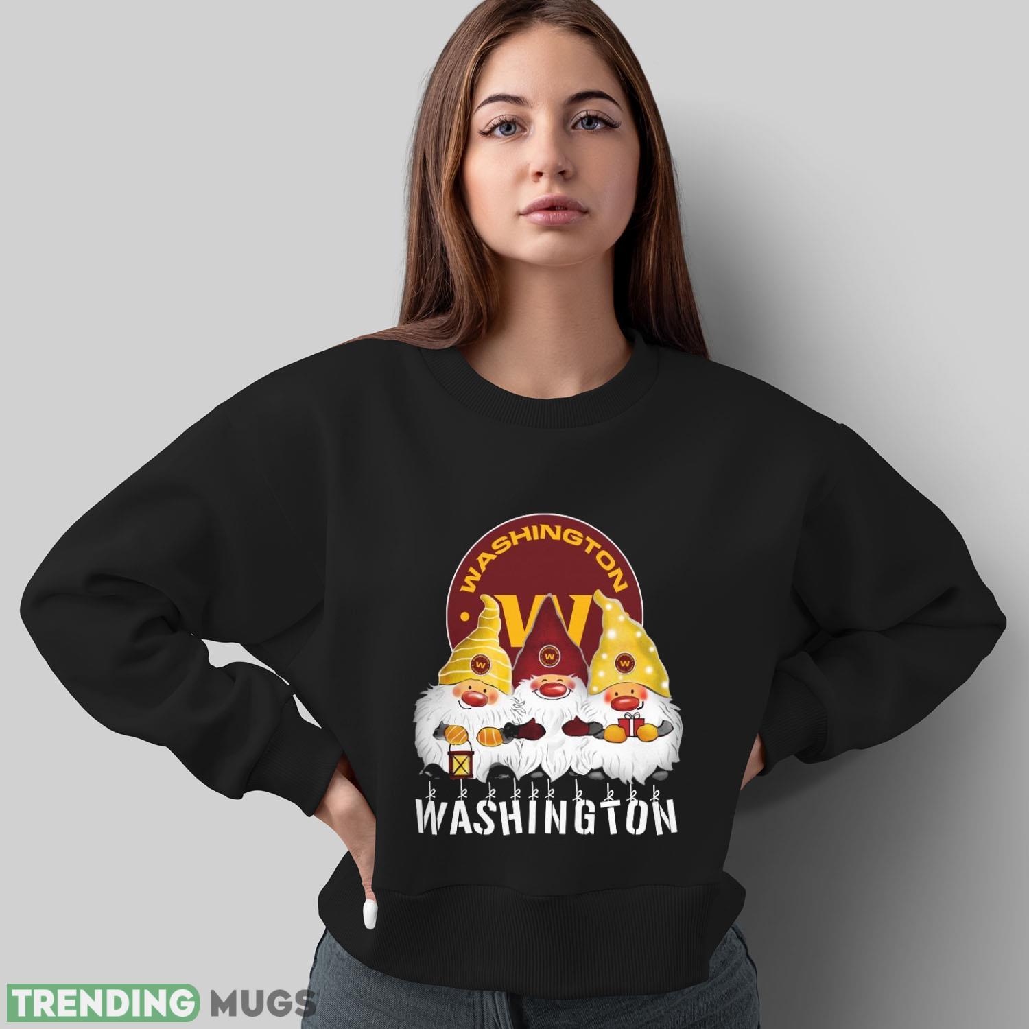 Washington Football Team Gnomies Christmas Funny Black T Shirt Sweatshirt For Fans Dark Shirt Washington Football Team Gnomies Christmas Funny Black T Shirt Sweatshirt For Fans Dark Shirt