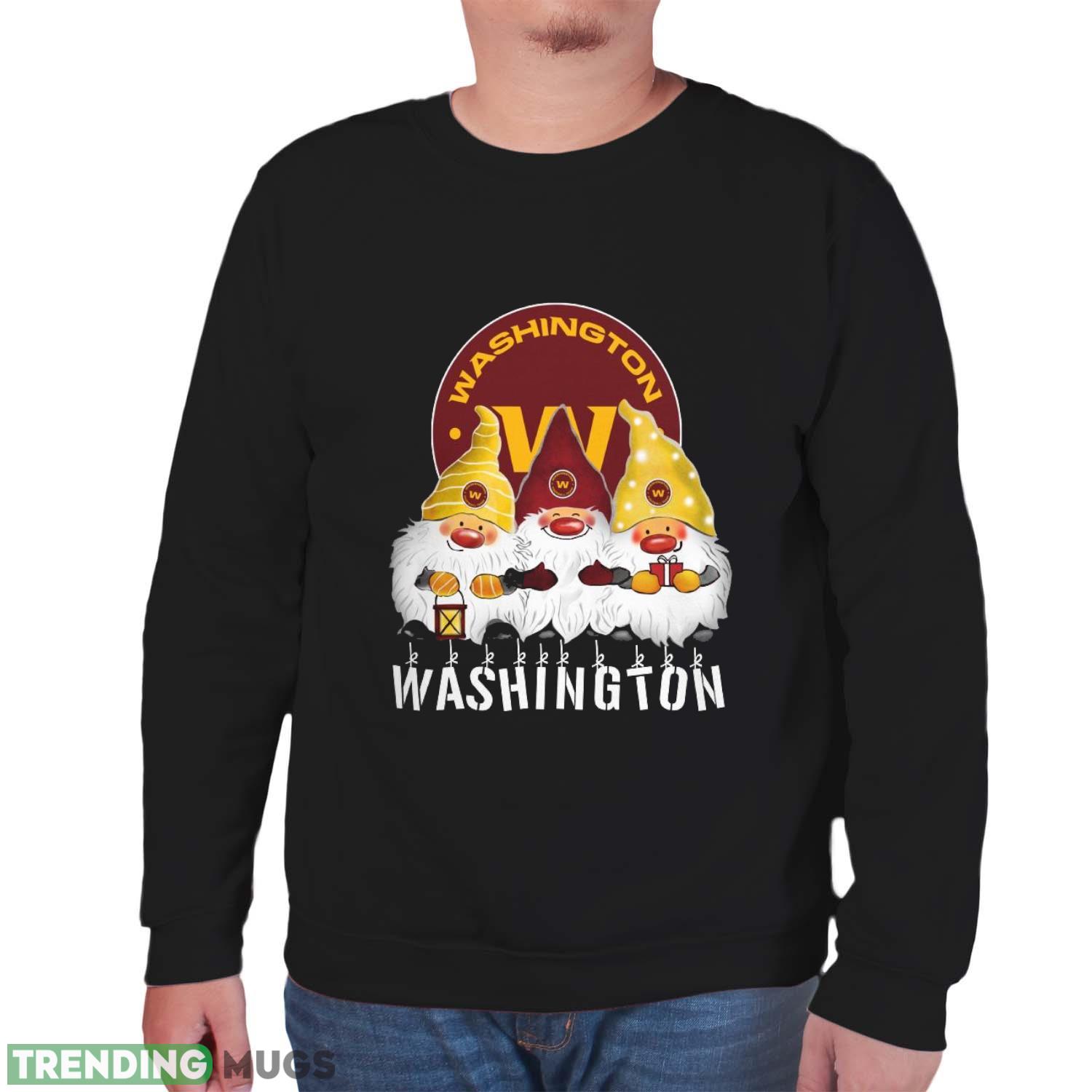 Washington Football Team Gnomies Christmas Funny Black T Shirt Sweatshirt For Fans Dark Shirt Washington Football Team Gnomies Christmas Funny Black T Shirt Sweatshirt For Fans Dark Shirt