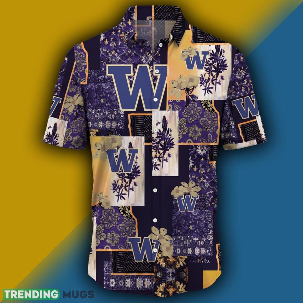 Washington Huskies Map US Pattern Hawaiian Shirt Short Sleeve For Men And Women Hawaiian Shirt Washington Huskies Map US Pattern Hawaiian Shirt Short Sleeve For Men And Women Hawaiian Shirt