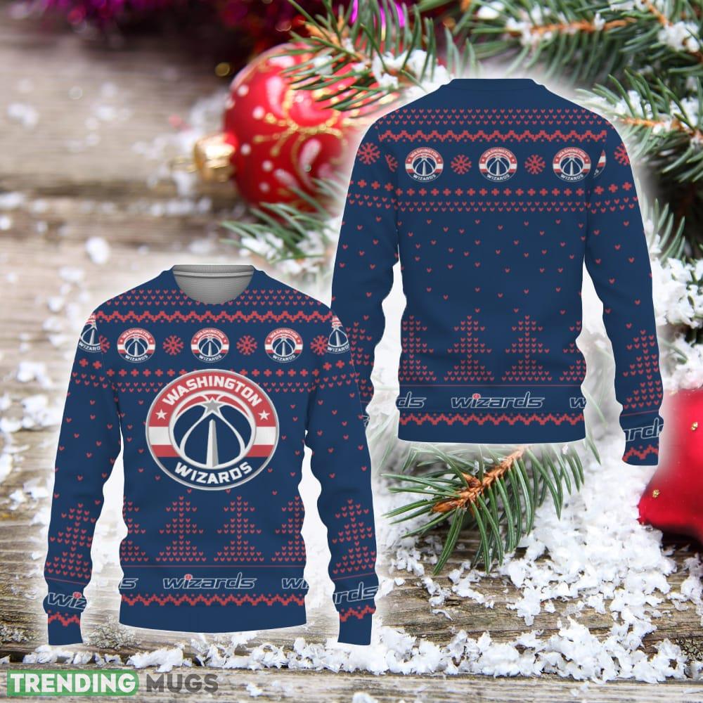Washington Wizard Merry Christmas Tree Christmas Sweater Team Logo Sweatshirt Holiday For Fans Gift - Washington Wizard Print Ugly Christmas Sweater Logo Team For Fans Gift Unisex Sweatshirt Washington Wizard Merry Christmas Tree Christmas Sweater Team Logo Sweatshirt Holiday For Fans Gift - Washington Wizard Print Ugly Christmas Sweater Logo Team For Fans Gift Unisex Sweatshirt