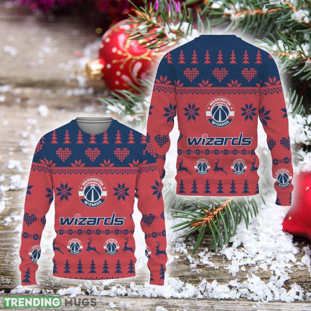 Washington Wizards Merry Christmas Tree Christmas Sweater Unisex Sweatshirt For Fans Gift Holiday Christmas 3D Sweater Washington Wizards Merry Christmas Tree Christmas Sweater Unisex Sweatshirt For Fans Gift Holiday Christmas 3D Sweater