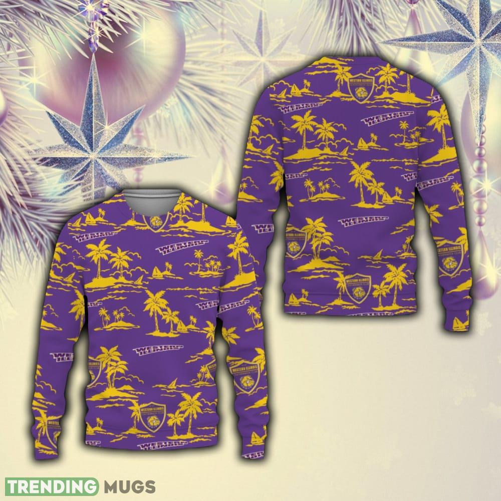 Western Illinois Leathernecks Coconut Tree Sweater All Over Printed Christmas Fans For Men And Women - Western Illinois Leathernecks Coconut Tree Sweater All Over Printed Christmas Fans For Men And Women Western Illinois Leathernecks Coconut Tree Sweater All Over Printed Christmas Fans For Men And Women - Western Illinois Leathernecks Coconut Tree Sweater All Over Printed Christmas Fans For Men And Women