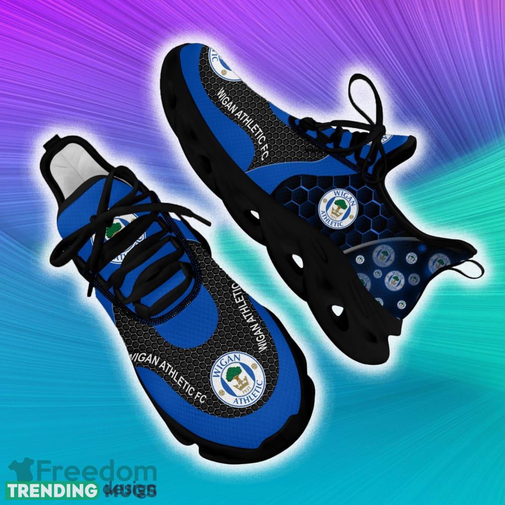 Wigan Athletic EFL Max Soul Shoes Gift For Fans Running Shoes Max Soul Wigan Athletic EFL Max Soul Shoes Gift For Fans Running Shoes Max Soul