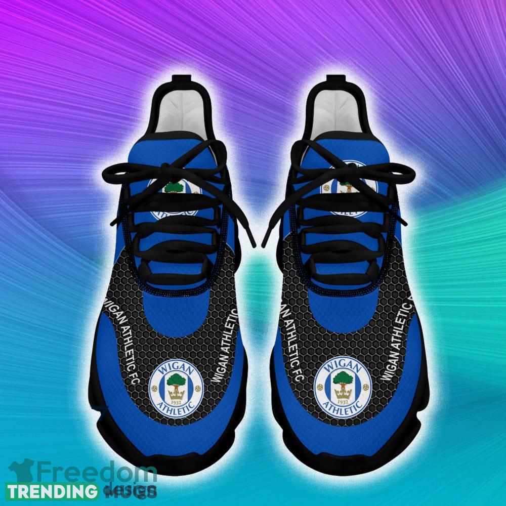 Wigan Athletic EFL Max Soul Shoes Gift For Fans Running Shoes Max Soul Wigan Athletic EFL Max Soul Shoes Gift For Fans Running Shoes Max Soul