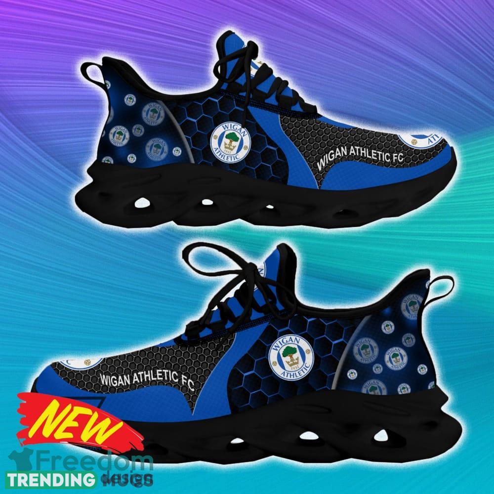 Wigan Athletic EFL Max Soul Shoes Gift For Fans Running Shoes Max Soul Wigan Athletic EFL Max Soul Shoes Gift For Fans Running Shoes Max Soul