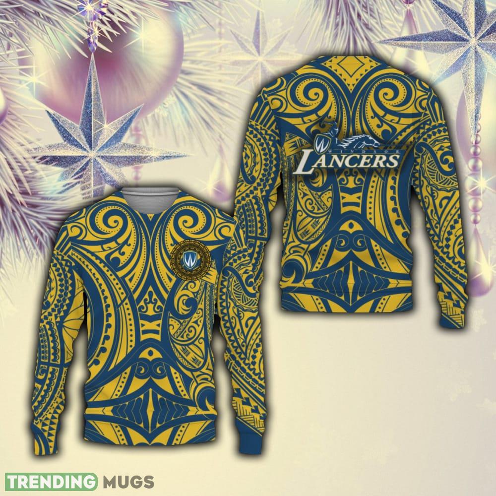 Windsor Lancers Polynesian Tattoo Mix Team Ugly Christmas Sweater Men And Women Gift For Fans Holidays - Windsor Lancers Polynesian Tattoo Mix Team Ugly Christmas Sweater Men And Women Gift For Fans Holidays Windsor Lancers Polynesian Tattoo Mix Team Ugly Christmas Sweater Men And Women Gift For Fans Holidays - Windsor Lancers Polynesian Tattoo Mix Team Ugly Christmas Sweater Men And Women Gift For Fans Holidays