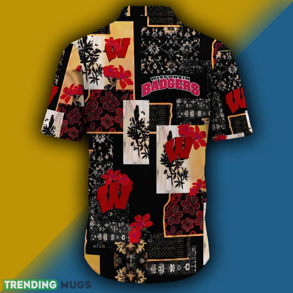 Wisconsin Badgers Map US Pattern Hawaiian Shirt Short Sleeve For Men And Women Hawaiian Shirt Wisconsin Badgers Map US Pattern Hawaiian Shirt Short Sleeve For Men And Women Hawaiian Shirt