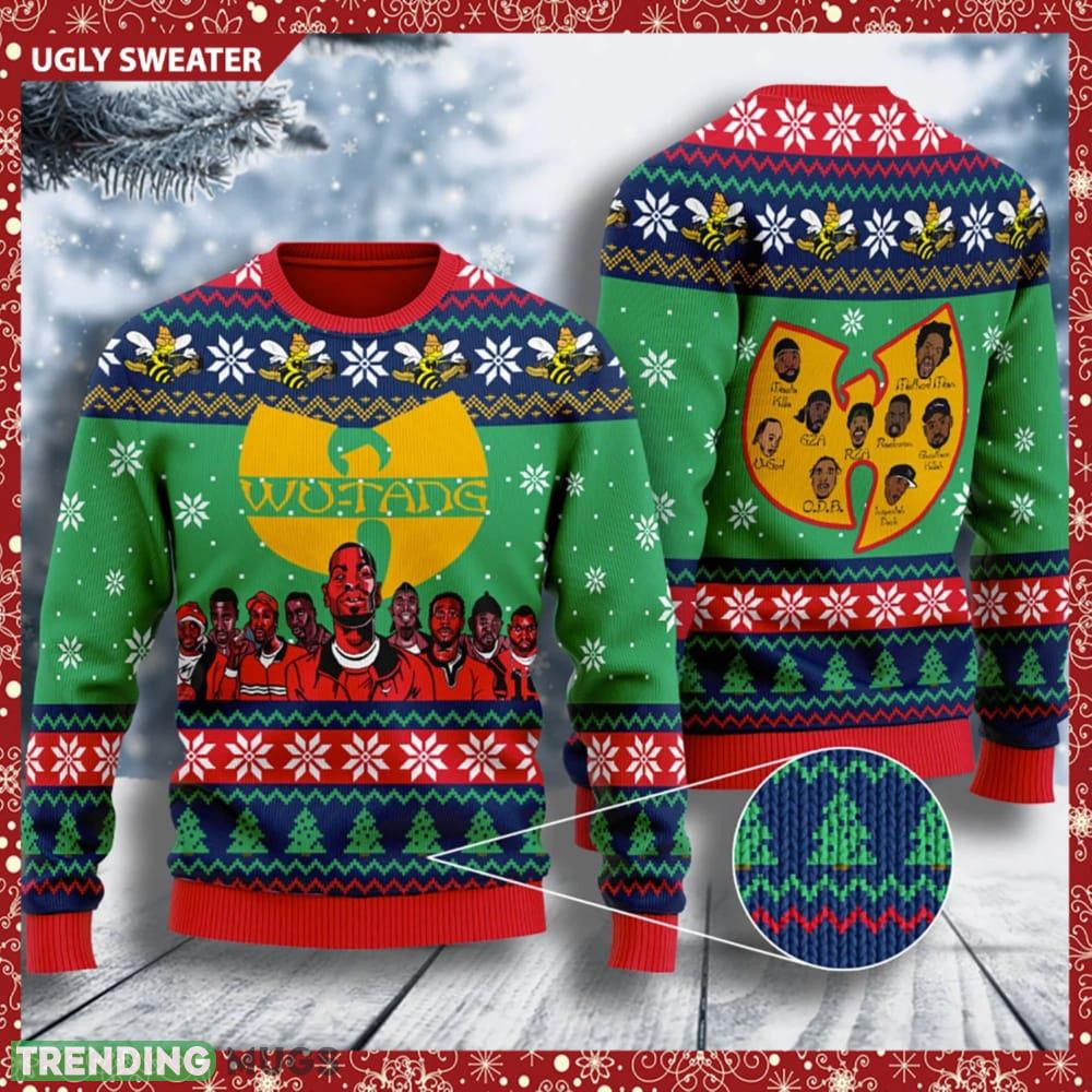 Wu-Tang Clan Christmas Crochet Ugly 3D Sweater For Thanksgiving - Wu-Tang Clan Christmas Crochet Ugly 3D Sweater For Thanksgiving Wu-Tang Clan Christmas Crochet Ugly 3D Sweater For Thanksgiving - Wu-Tang Clan Christmas Crochet Ugly 3D Sweater For Thanksgiving