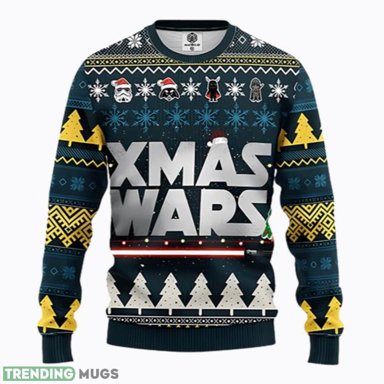Xmas Wars Star Wars Ugly Christmas Sweater Product Photo 1 Xmas Wars Star Wars Ugly Christmas Sweater Product Photo 1
