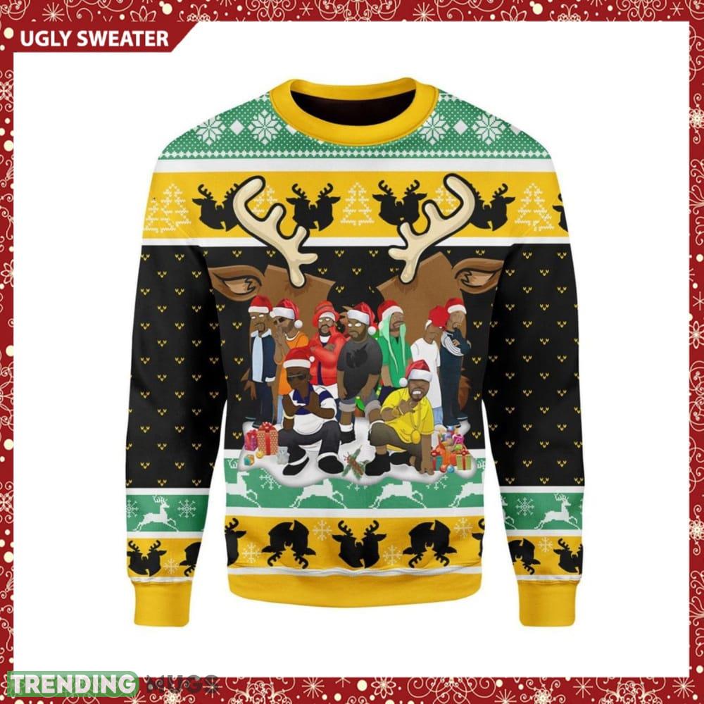 Yah It's Time Yo Wu Tang Clan Knitted 3D Sweater For Christmas 3D Sweater Yah It's Time Yo Wu Tang Clan Knitted 3D Sweater For Christmas - Yah It's Time Yo Wu Tang Clan Knitted 3D Sweater For Christmas