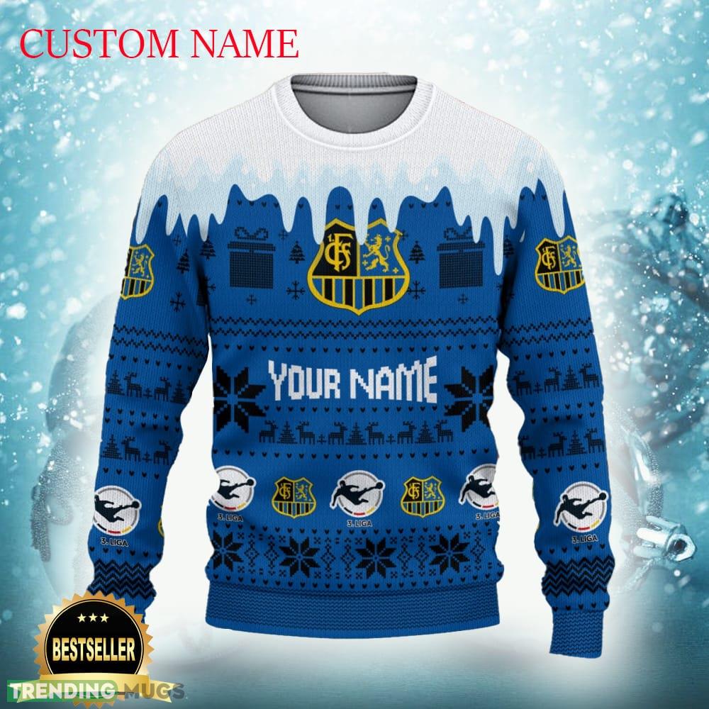 1 FC Saarbrucken Logo Ugly Christmas Sweater New Gift For Men And Women Custom Name Custom Name - 1 FC Saarbrucken Ugly Christmas Sweater Photo 2 1 FC Saarbrucken Logo Ugly Christmas Sweater New Gift For Men And Women Custom Name Custom Name - 1 FC Saarbrucken Ugly Christmas Sweater Photo 2