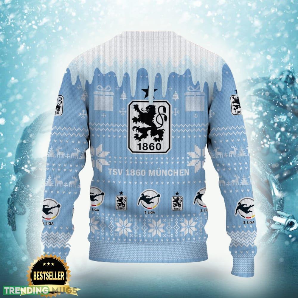 1860 Munich Logo Ugly Christmas Sweater New Gift For Men And Women Custom Name 3D Sweater 1860 Munich Logo Ugly Christmas Sweater New Gift For Men And Women Custom Name 3D Sweater