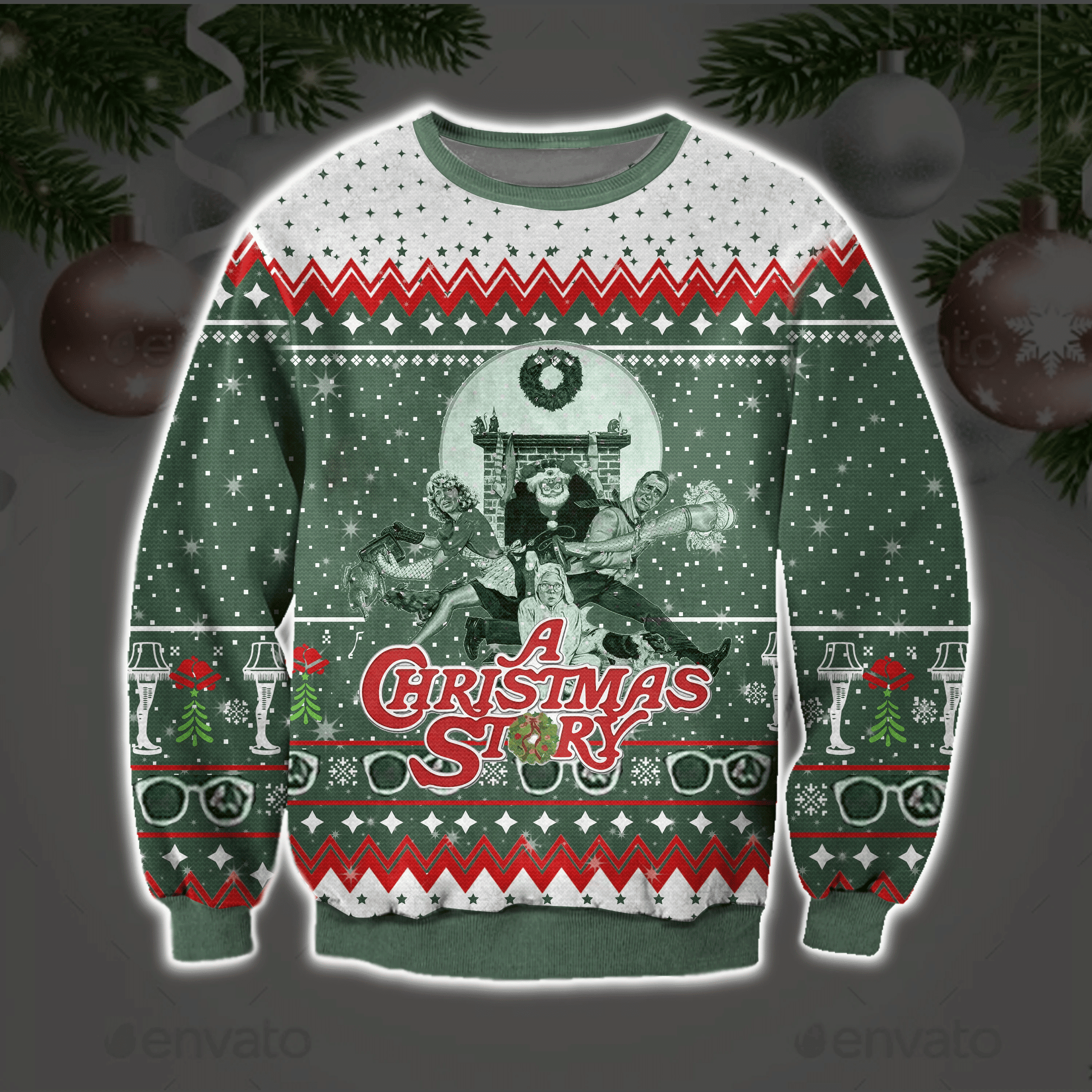 A Christmas Story Ugly Christmas Sweater Perfect Holiday Gift - A Christmas Story Ugly Christmas Sweater Perfect Holiday Gift_1 A Christmas Story Ugly Christmas Sweater Perfect Holiday Gift - A Christmas Story Ugly Christmas Sweater Perfect Holiday Gift_1