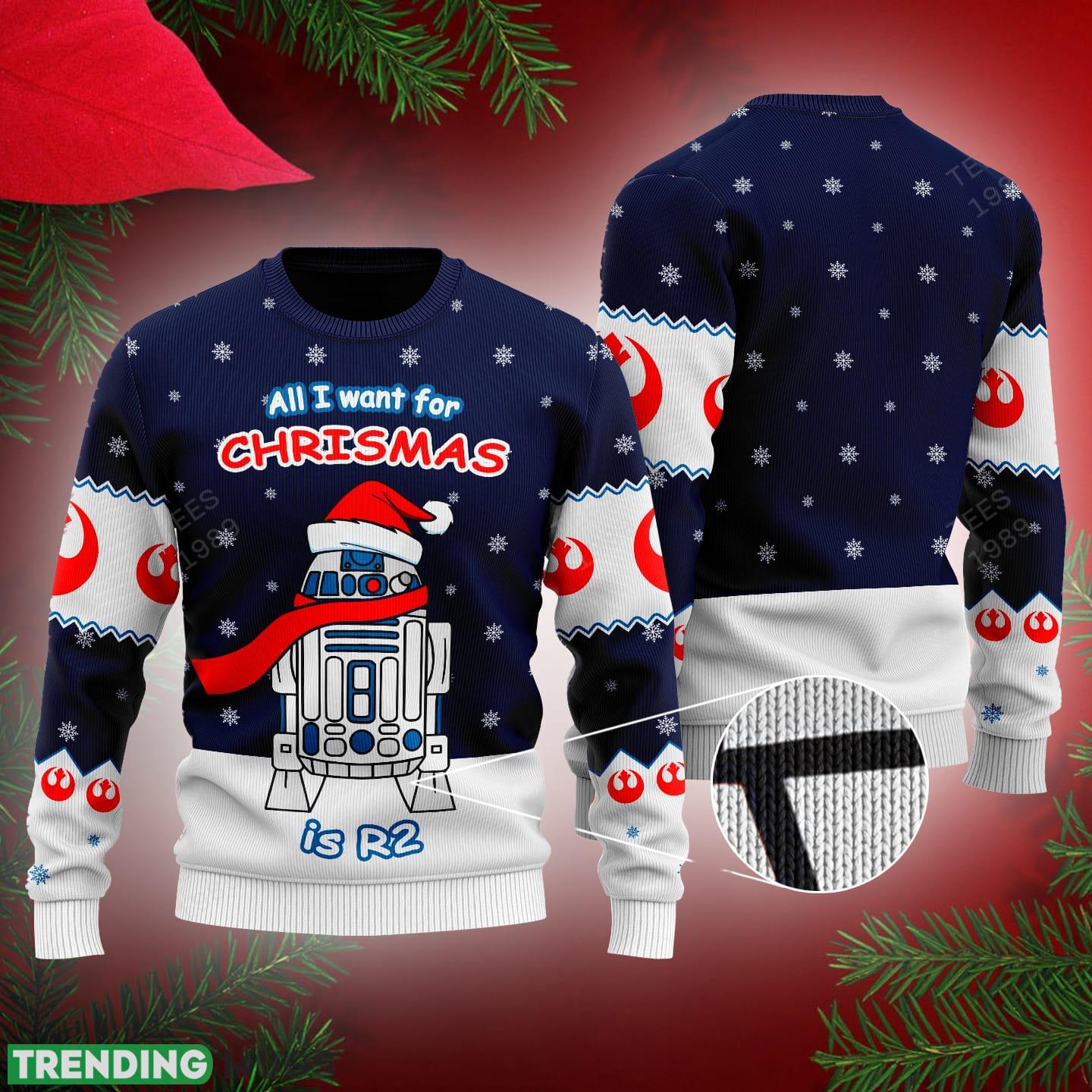 All I Want For Is R2 Knitted Christmas Sweater For Men And Women - All I Want For Is R2 Knitted Christmas Sweater For Men And Women All I Want For Is R2 Knitted Christmas Sweater For Men And Women - All I Want For Is R2 Knitted Christmas Sweater For Men And Women