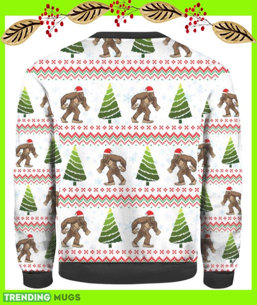 Amazing Bigfoot Ugly Christmas Sweater New For Men And Women Gift Holidays Christmas 3D Sweater Amazing Bigfoot Ugly Christmas Sweater New For Men And Women Gift Holidays Christmas 3D Sweater