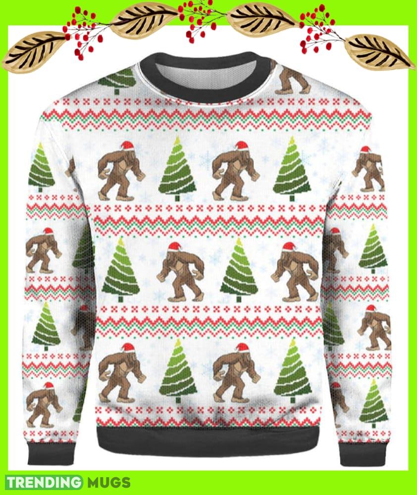 Amazing Bigfoot Ugly Christmas Sweater New For Men And Women Gift Holidays Christmas - Amazing Bigfoot Ugly Christmas Sweater For Men & Women Christmas Gift Sweater US1834_1 Amazing Bigfoot Ugly Christmas Sweater New For Men And Women Gift Holidays Christmas - Amazing Bigfoot Ugly Christmas Sweater For Men & Women Christmas Gift Sweater US1834_1