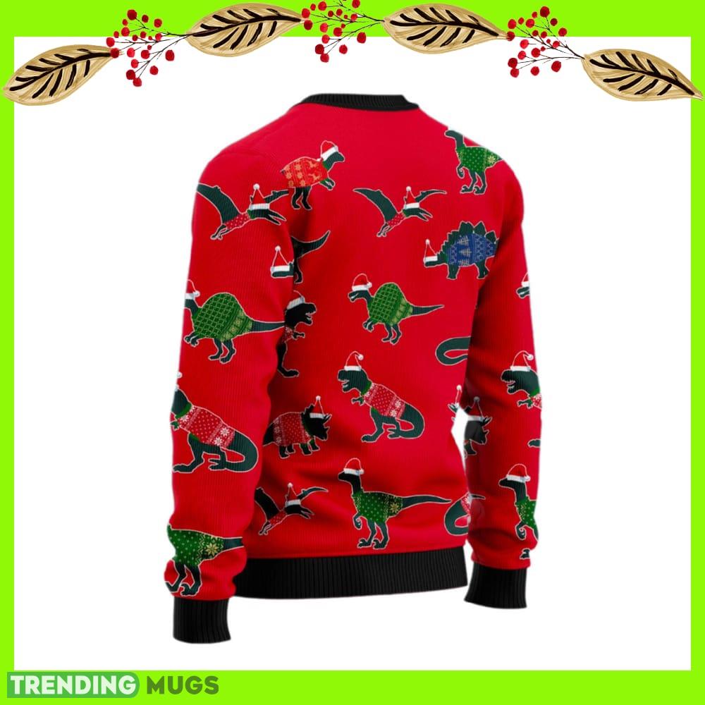 Amazing Dinosaur Christmas Ugly Christmas Sweater New For Men And Women Gift Holidays Christmas 3D Sweater Amazing Dinosaur Christmas Ugly Christmas Sweater New For Men And Women Gift Holidays Christmas 3D Sweater