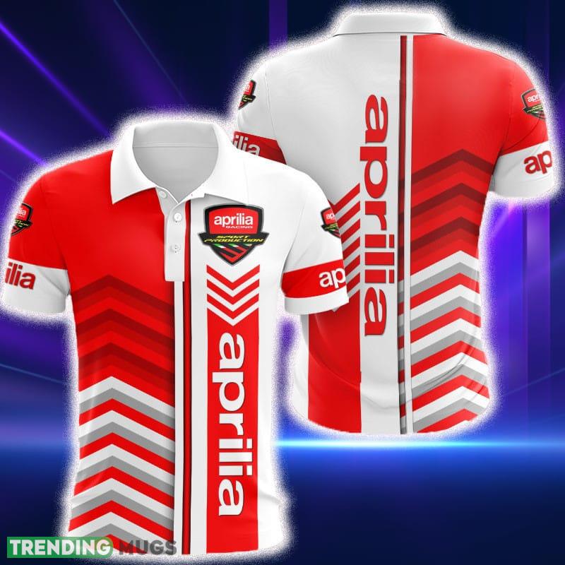 Aprilia Arrow Pattern Logo Golf Polo Shirt For Motorcycle Fans - Aprilia Arrow Pattern Logo Golf Polo Shirt For Motorcycle Fans Aprilia Arrow Pattern Logo Golf Polo Shirt For Motorcycle Fans - Aprilia Arrow Pattern Logo Golf Polo Shirt For Motorcycle Fans