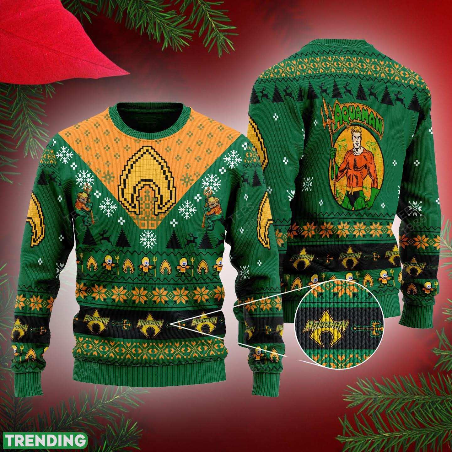 Aquaman Ugly Xmas Sweater Gift Holidays - Aquaman Ugly Xmas Sweater Gift Holidays Aquaman Ugly Xmas Sweater Gift Holidays - Aquaman Ugly Xmas Sweater Gift Holidays