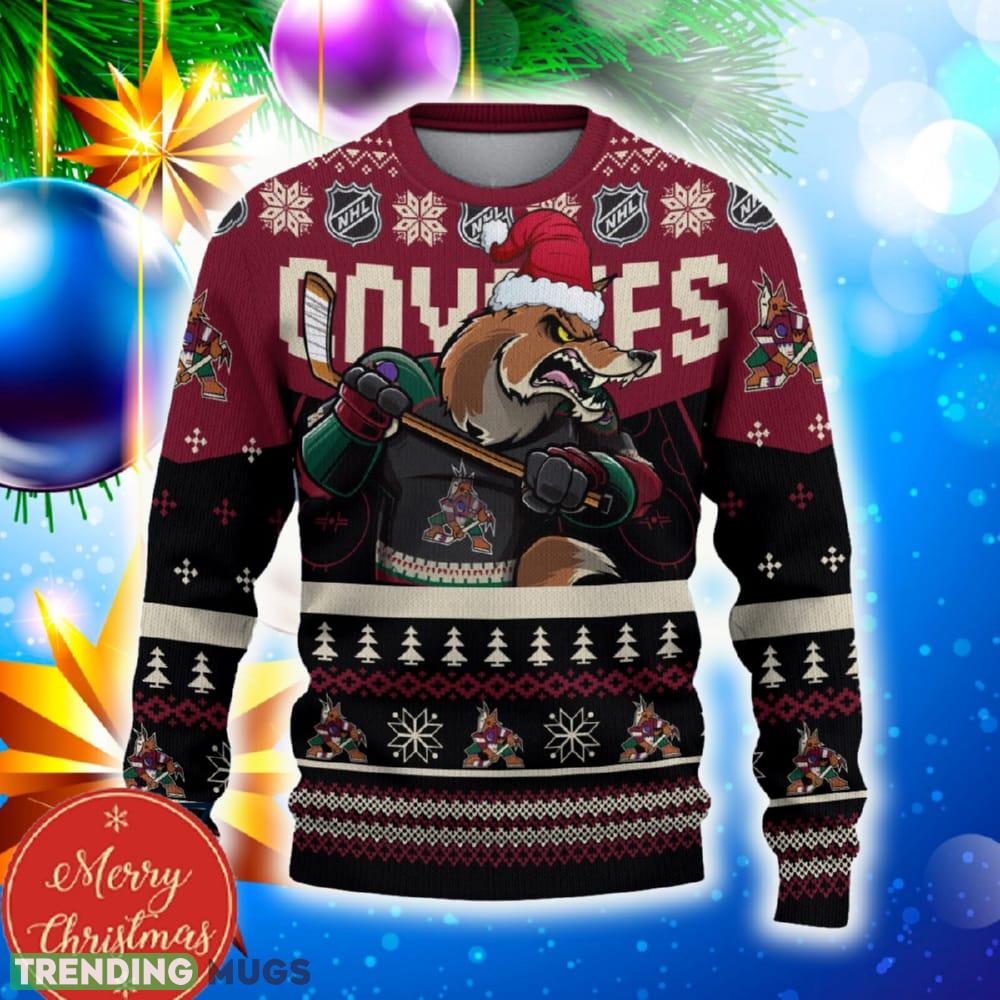 Arizona Coyotes Custom Name 3D Sweater Funny Gift For Men And Women Fans Christmas - Arizona Coyotes 3D Sweater Christmas Personalized_2 Arizona Coyotes Custom Name 3D Sweater Funny Gift For Men And Women Fans Christmas - Arizona Coyotes 3D Sweater Christmas Personalized_2