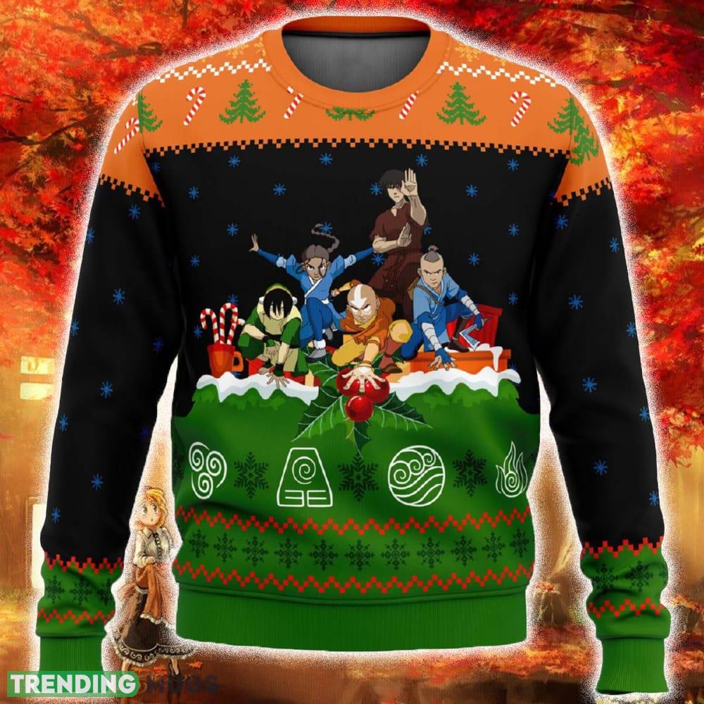 Avatar the Last Airbender On the Chimney Top Ugly Christmas Sweater Funny Gift For Men And Women Fans - Avatar the Last Airbender On the Chimney Top Ugly Christmas Sweater Funny Gift For Men And Women Fans Avatar the Last Airbender On the Chimney Top Ugly Christmas Sweater Funny Gift For Men And Women Fans - Avatar the Last Airbender On the Chimney Top Ugly Christmas Sweater Funny Gift For Men And Women Fans