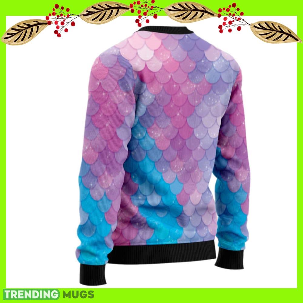 Awesome Mermaid Ugly Christmas Sweater New For Men And Women Gift Holidays Christmas 3D Sweater Awesome Mermaid Ugly Christmas Sweater New For Men And Women Gift Holidays Christmas 3D Sweater