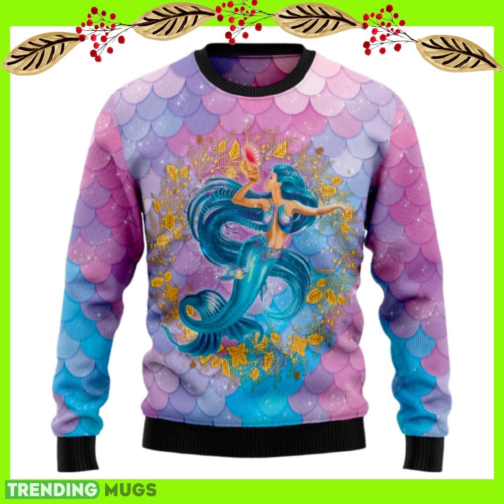 Awesome Mermaid Ugly Christmas Sweater New For Men And Women Gift Holidays Christmas - Awesome Mermaid Ugly Christmas Sweater For Men & Women Christmas Gift Sweater US2484_1 Awesome Mermaid Ugly Christmas Sweater New For Men And Women Gift Holidays Christmas - Awesome Mermaid Ugly Christmas Sweater For Men & Women Christmas Gift Sweater US2484_1