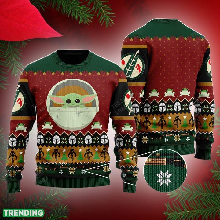 Baby Yoda Ugly Christmas Sweater AOP For Men And Women - Baby Yoda Ugly Christmas Sweater AOP For Men And Women Baby Yoda Ugly Christmas Sweater AOP For Men And Women - Baby Yoda Ugly Christmas Sweater AOP For Men And Women