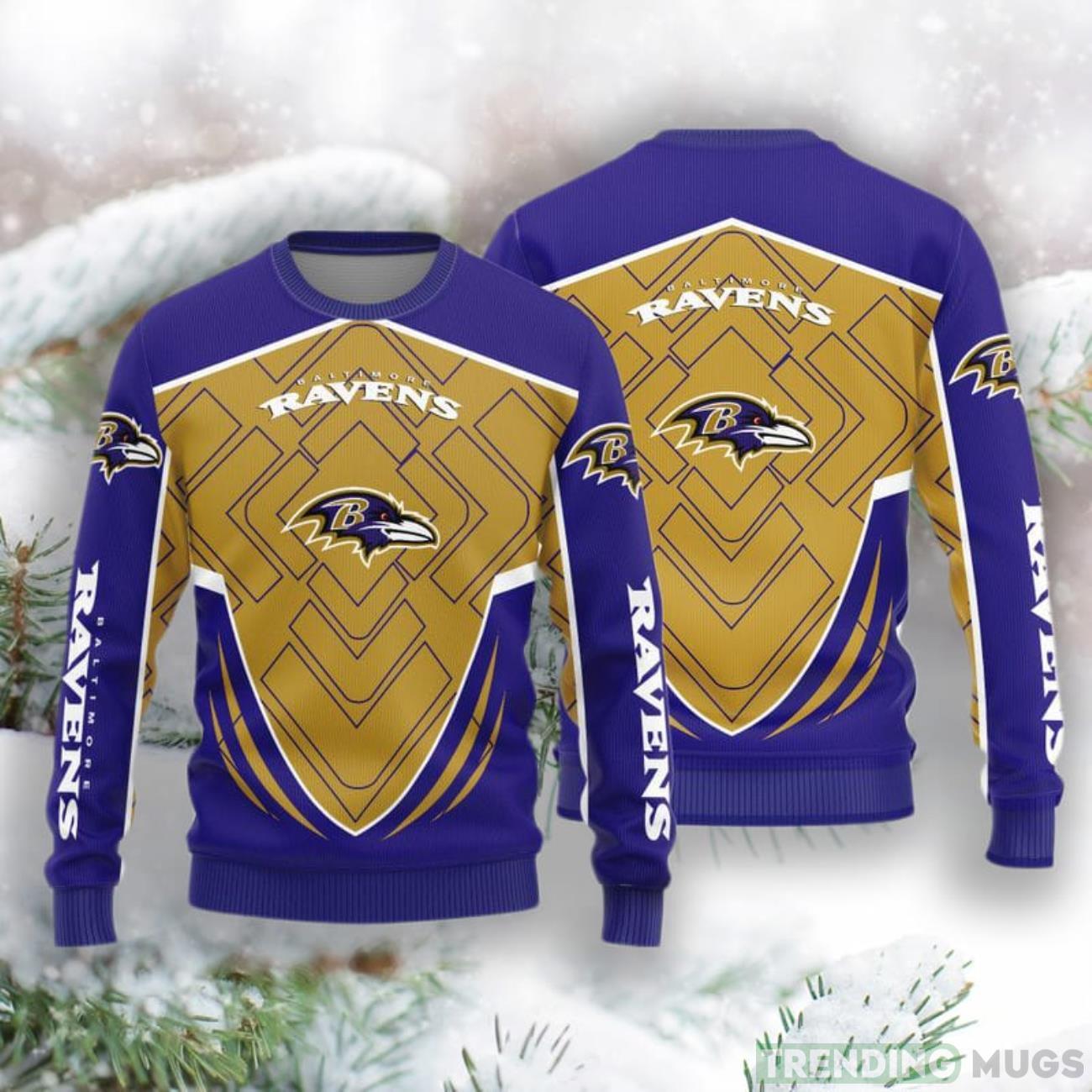 Baltimore Ravens New Style Knitted Sweater Product Photo 1 Baltimore Ravens New Style Knitted Sweater Product Photo 1