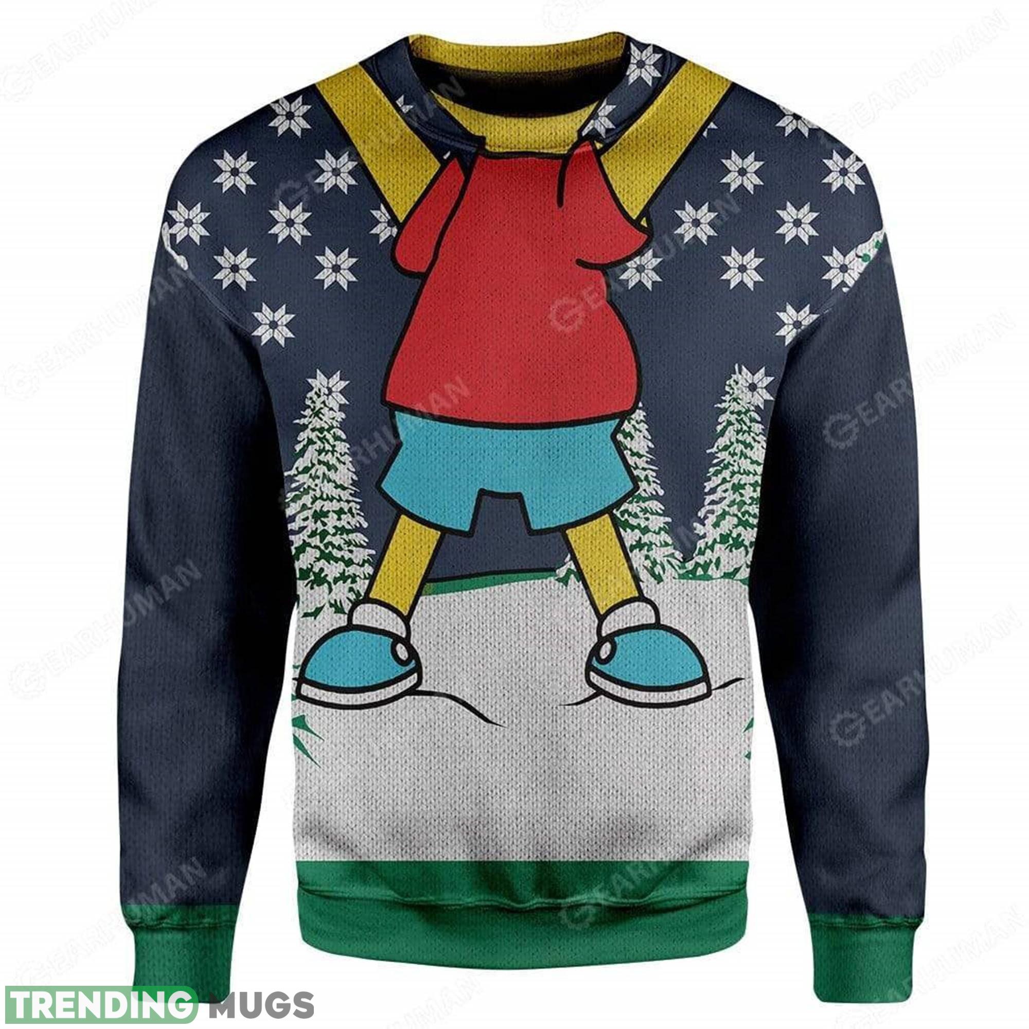 Bart Simpsons Ugly The Simpsons Ugly Sweater Simpsons Family Xmas - Bart Simpsons Ugly Christmas Sweatshirt  The Simpsons Ugly Sweater  Simpsons Family Xmas Sweatshirt_1