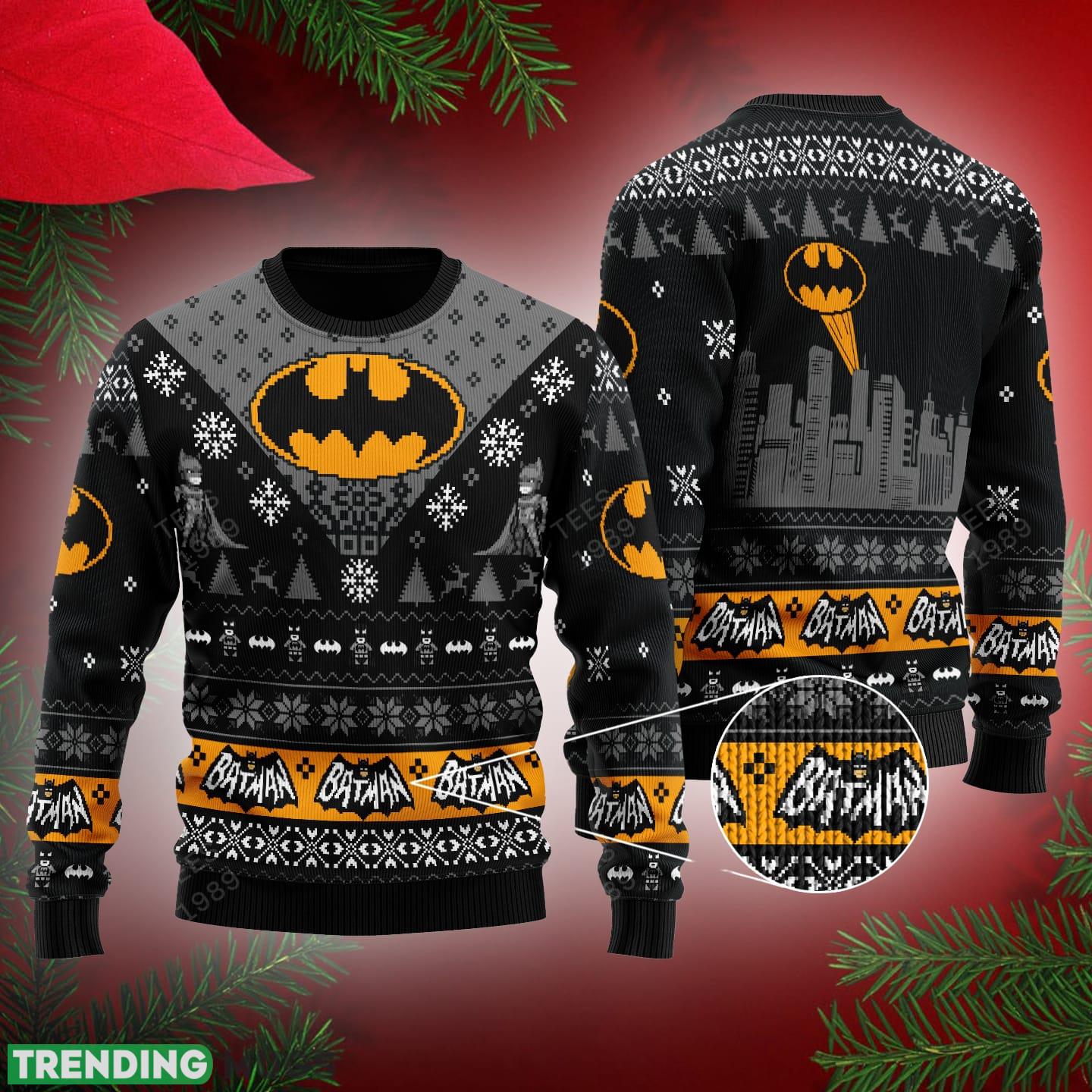 Batman Knitted Xmas Sweater Gift Holidays - Batman Knitted Xmas Sweater Gift Holidays Batman Knitted Xmas Sweater Gift Holidays - Batman Knitted Xmas Sweater Gift Holidays