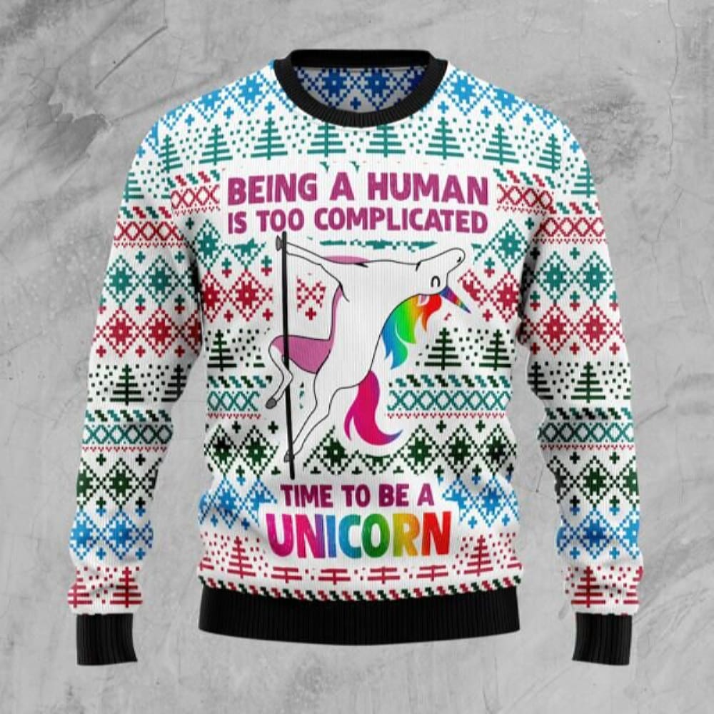 Be A Unicorn Ugly Christmas Ugly Unicorn Christmas Christmas Gift Sweater Christmas Gift Shirt for Man Women - 221123-112527 Be A Unicorn Ugly Christmas Ugly Unicorn Christmas Christmas Gift Sweater Christmas Gift Shirt for Man Women - 221123-112527
