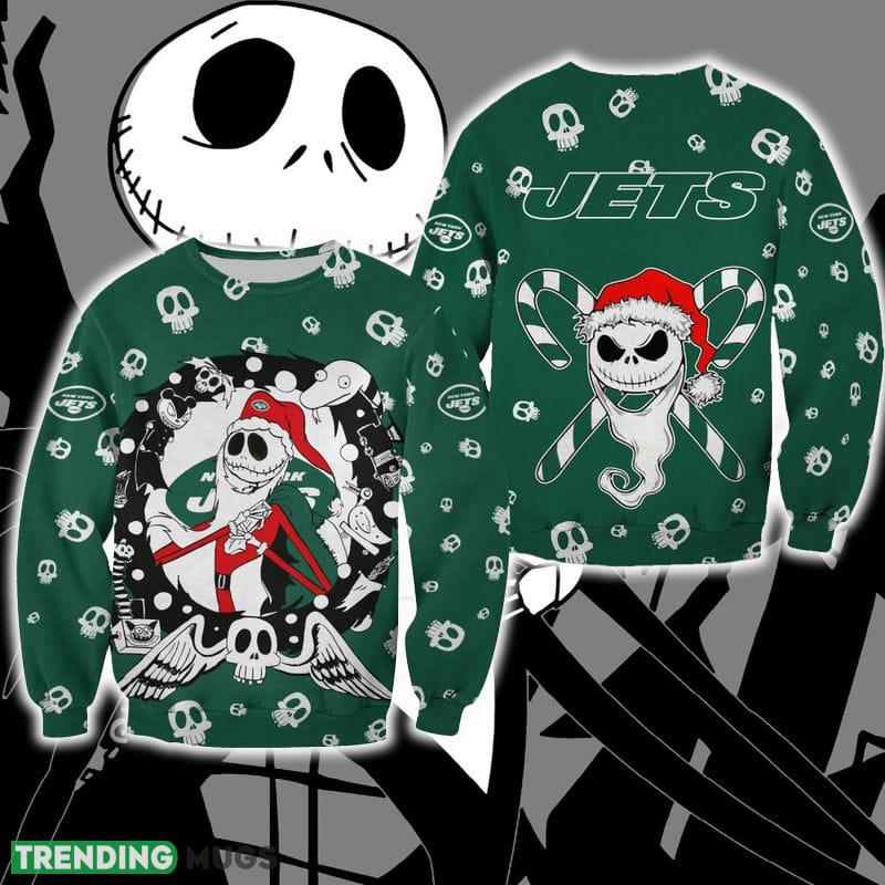 Best York Jets Christmas Jack Skellington Outwear Christmas Ugly Sweater Halloween For Men And Women - New York Jets Christmas Jack Skellington Outwear Christmas Ugly Sweater Halloween For Men And Women Best York Jets Christmas Jack Skellington Outwear Christmas Ugly Sweater Halloween For Men And Women - New York Jets Christmas Jack Skellington Outwear Christmas Ugly Sweater Halloween For Men And Women