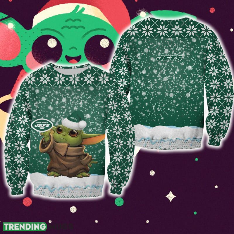 Best York Jets Christmas Pattern Baby Yoda Sweater Best For Fans Gift Christmas - New York Jets Christmas Pattern Baby Yoda Sweater Best For Fans Gift Christmas Holidays Best York Jets Christmas Pattern Baby Yoda Sweater Best For Fans Gift Christmas - New York Jets Christmas Pattern Baby Yoda Sweater Best For Fans Gift Christmas Holidays
