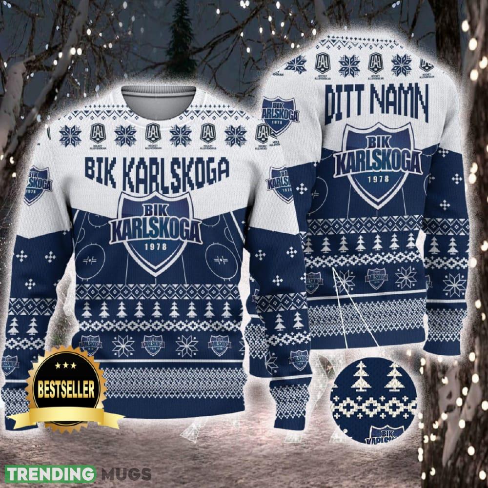 BIK Karlskoga Ugly Christmas Sweater Logo Custom Name Gift Fans - BIK Karlskoga Ugly Christmas Sweater Logo Custom Name Gift Fans BIK Karlskoga Ugly Christmas Sweater Logo Custom Name Gift Fans - BIK Karlskoga Ugly Christmas Sweater Logo Custom Name Gift Fans