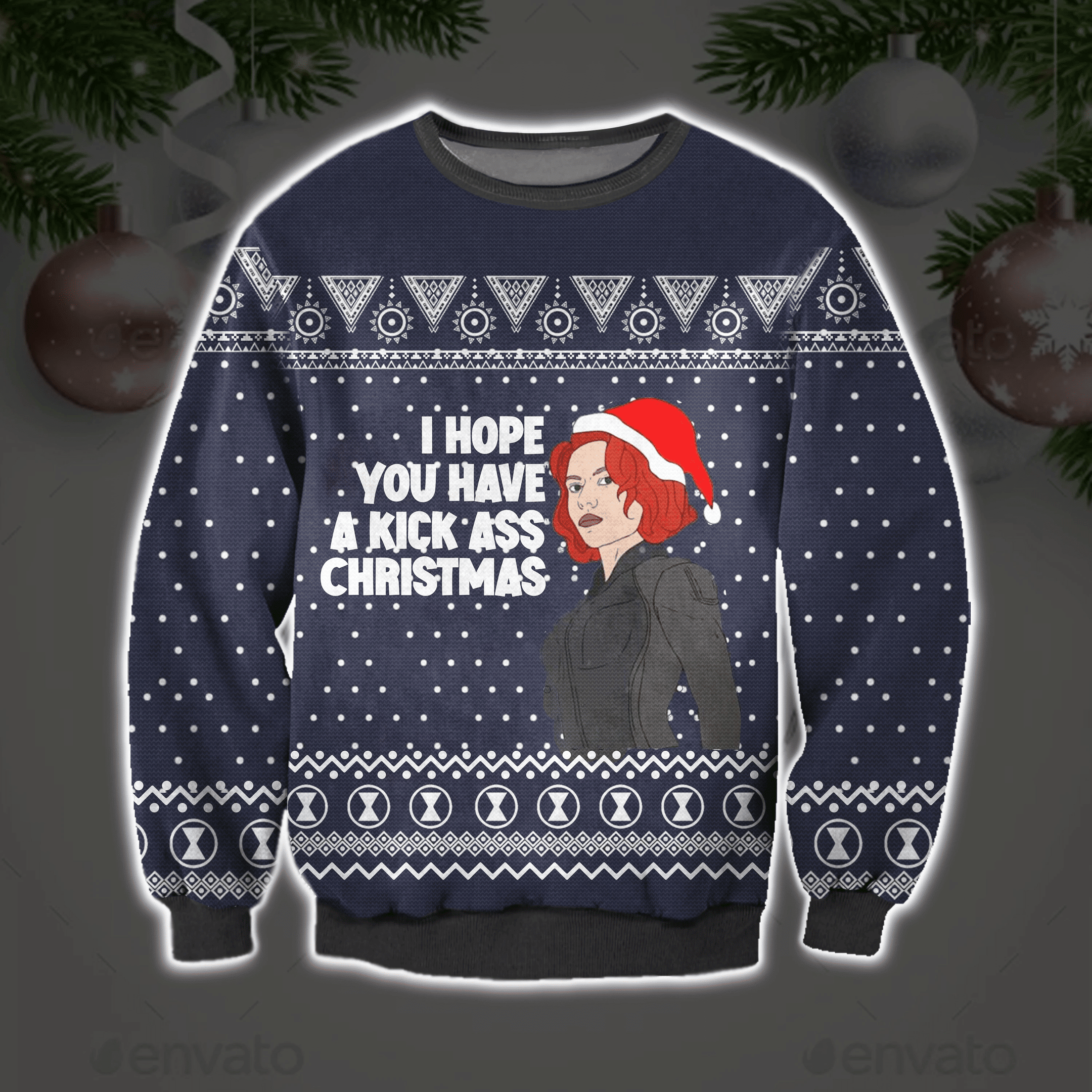 Black Widow I Hope You Have A Kick Ass Christmas Ugly Christmas Sweater Perfect Holiday Gift - Black Widow I Hope You Have A Kick Ass Christmas Ugly Christmas Sweater Perfect Holiday Gift_1 Black Widow I Hope You Have A Kick Ass Christmas Ugly Christmas Sweater Perfect Holiday Gift - Black Widow I Hope You Have A Kick Ass Christmas Ugly Christmas Sweater Perfect Holiday Gift_1