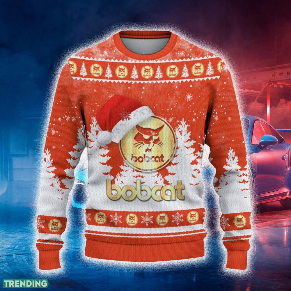 Bobcat Ugly Christmas Sweater 2 Tree Santa Hat Car For Fans Gift Familys Holidays - Bobcat Ugly Christmas Sweater 2_2 Bobcat Ugly Christmas Sweater 2 Tree Santa Hat Car For Fans Gift Familys Holidays - Bobcat Ugly Christmas Sweater 2_2