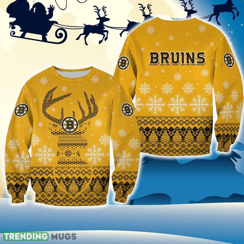Boston Bruins Christmas Reindeer Celebrate All Over Print 3D Sweater For Fans Gift Christmas - Boston Bruins Christmas Reindeer Celebrate All Over Print 3D Sweater For Fans Gift Christmas Boston Bruins Christmas Reindeer Celebrate All Over Print 3D Sweater For Fans Gift Christmas - Boston Bruins Christmas Reindeer Celebrate All Over Print 3D Sweater For Fans Gift Christmas