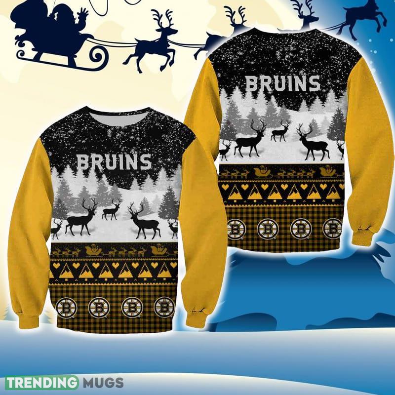 Boston Bruins Christmas Reindeer Seasonal All Over Print 3D Sweater For Fans Gift Christmas - Boston Bruins Christmas Reindeer Seasonal All Over Print 3D Sweater For Fans Gift Christmas Boston Bruins Christmas Reindeer Seasonal All Over Print 3D Sweater For Fans Gift Christmas - Boston Bruins Christmas Reindeer Seasonal All Over Print 3D Sweater For Fans Gift Christmas