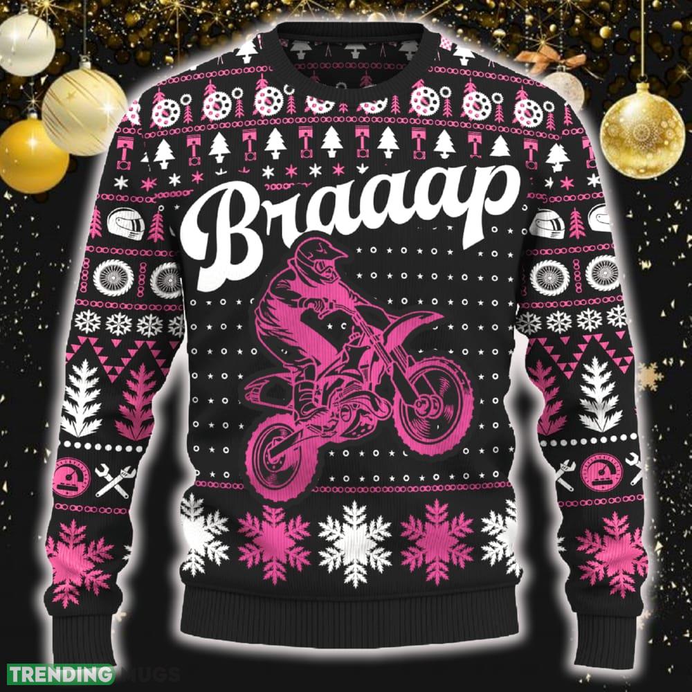 Braaap Cross Country Ugly Christmas Sweater New Pattern Motorcross Holidays Gift Fans - Braaap Cross Country Ugly Christmas Sweater_ 1 Braaap Cross Country Ugly Christmas Sweater New Pattern Motorcross Holidays Gift Fans - Braaap Cross Country Ugly Christmas Sweater_ 1