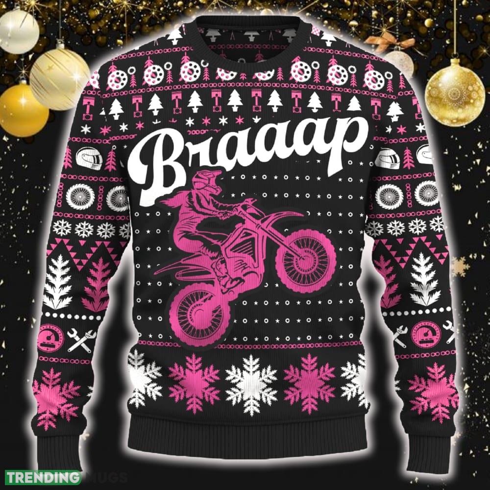 Braaap Cross Country Woman Ugly Christmas Sweater New Pattern Motorcross Holidays Gift Fans - Braaap Cross Country Woman Ugly Christmas Sweater_ 1 Braaap Cross Country Woman Ugly Christmas Sweater New Pattern Motorcross Holidays Gift Fans - Braaap Cross Country Woman Ugly Christmas Sweater_ 1
