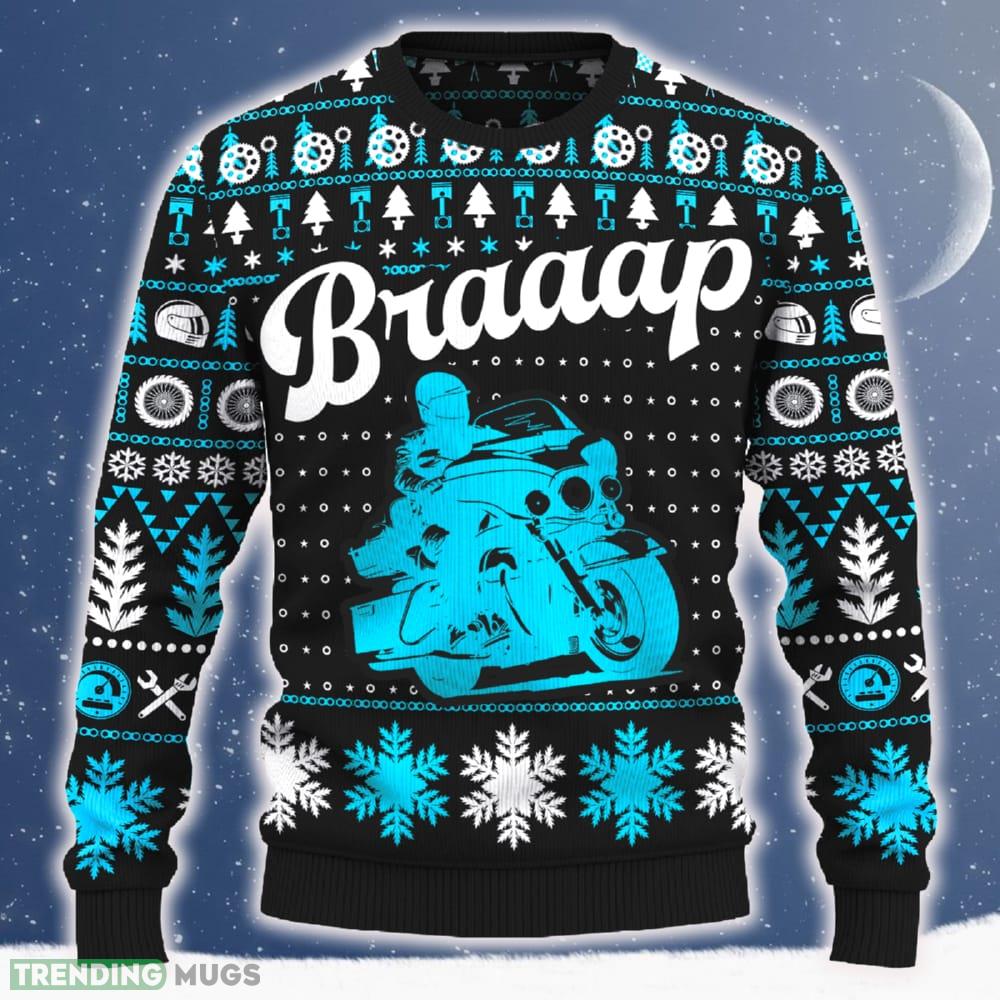 Braaap Electra Glide Christmas Tree AOP Sweater Motorcross Special Gift For Men And Women - Braaap Electra Glide Ugly Christmas Sweater_ 1 Braaap Electra Glide Christmas Tree AOP Sweater Motorcross Special Gift For Men And Women - Braaap Electra Glide Ugly Christmas Sweater_ 1