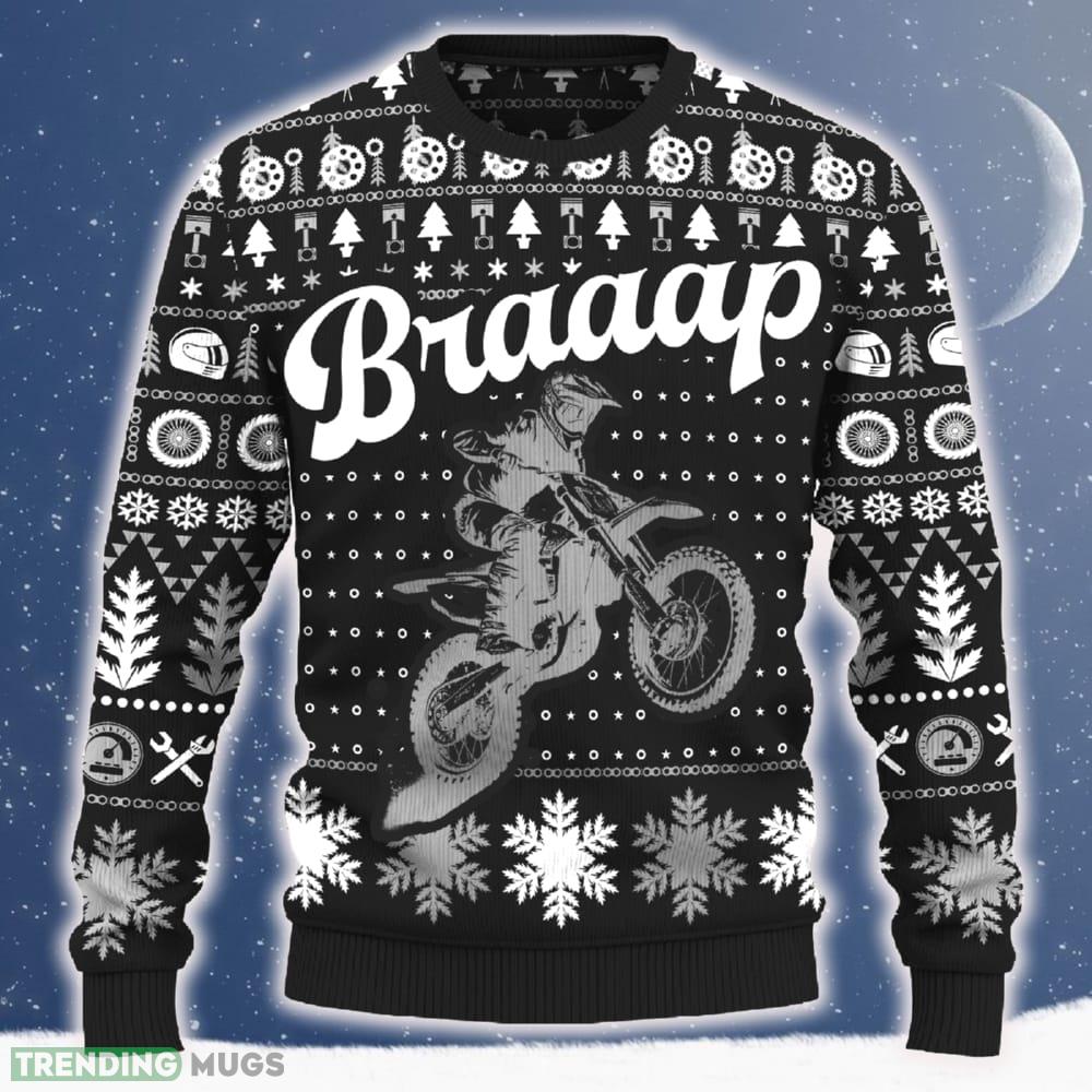 Braaap FC 450 Ugly Christmas Sweater 2023 Trending Motorcross Comfy For Fans Gift - Braaap FC 450 Christmas Sweater_ 1 Braaap FC 450 Ugly Christmas Sweater 2023 Trending Motorcross Comfy For Fans Gift - Braaap FC 450 Christmas Sweater_ 1