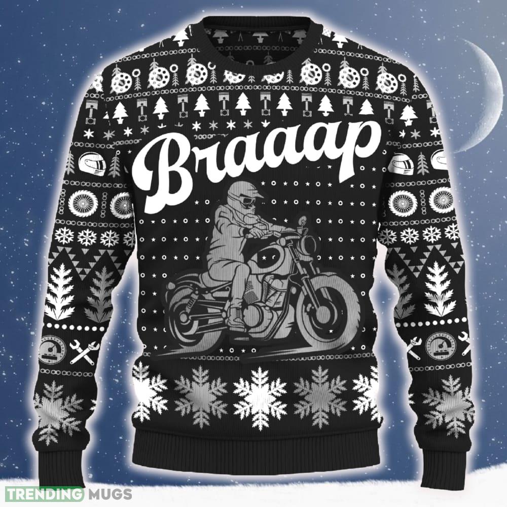 Braaap Freedom Cruiser Sweater Claus Motorcross Gift Fans For Men And Women Christmas Holidays - Braaap Freedom Cruiser Christmas Sweater_ 1 Braaap Freedom Cruiser Sweater Claus Motorcross Gift Fans For Men And Women Christmas Holidays - Braaap Freedom Cruiser Christmas Sweater_ 1